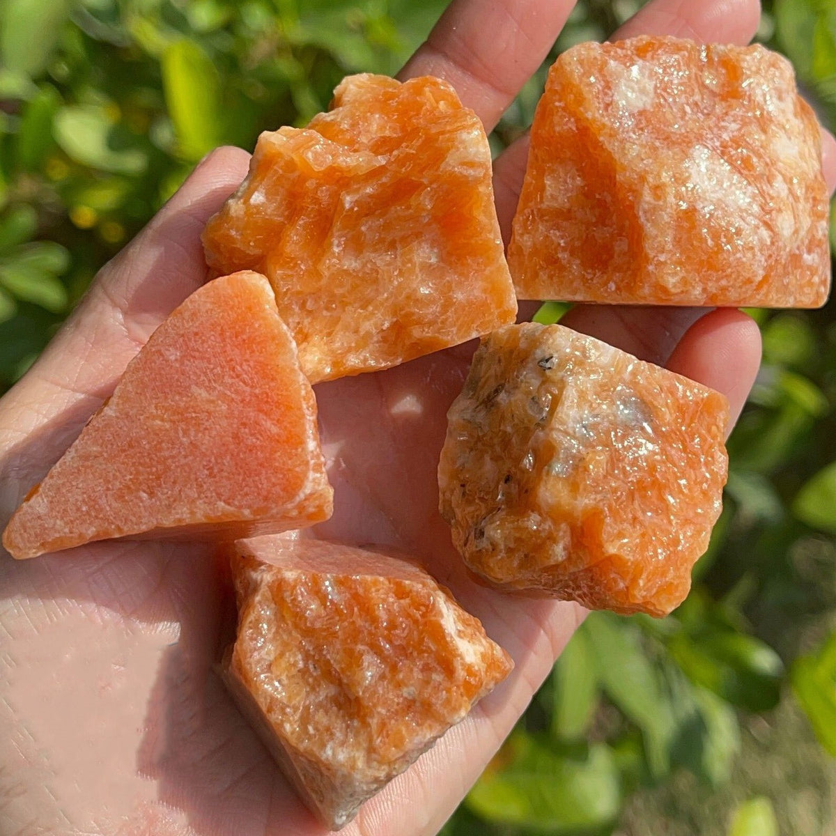 Raw Rough Sunstone Chunks Healing Reiki Crystal Mineral Rocks Decor Gifts 1PCS