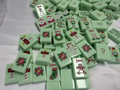 Premium American Mahjong Set 160pcs - Christmas Mint