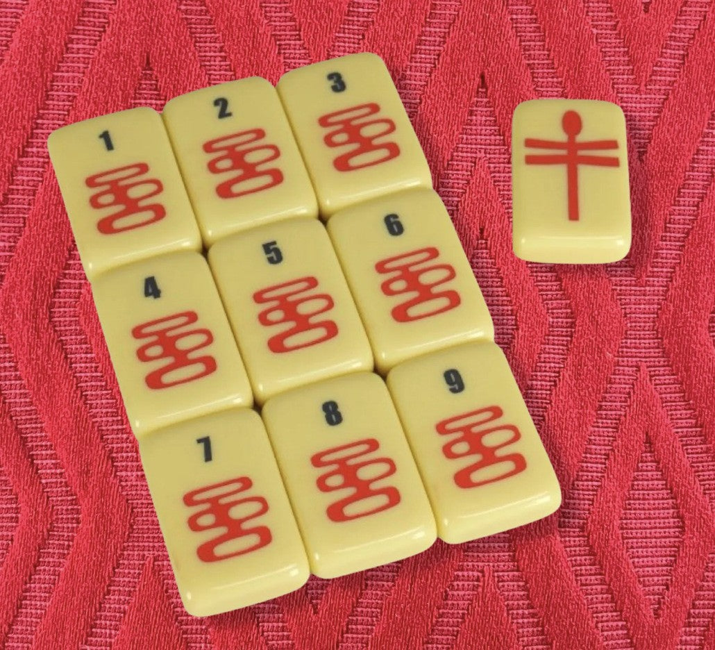 Luxury Minimalist‑Style Acrylic American Mahjong Game Set 160‑Pieces Tiles + Bag