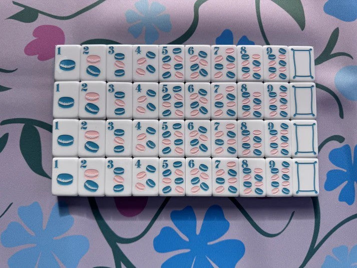 American Mahjong Game Set, 160 Garden/ engraved Bee Layered Mah Jong Tiles