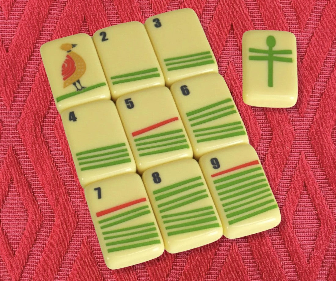 Luxury Minimalist‑Style Acrylic American Mahjong Game Set 160‑Pieces Tiles + Bag
