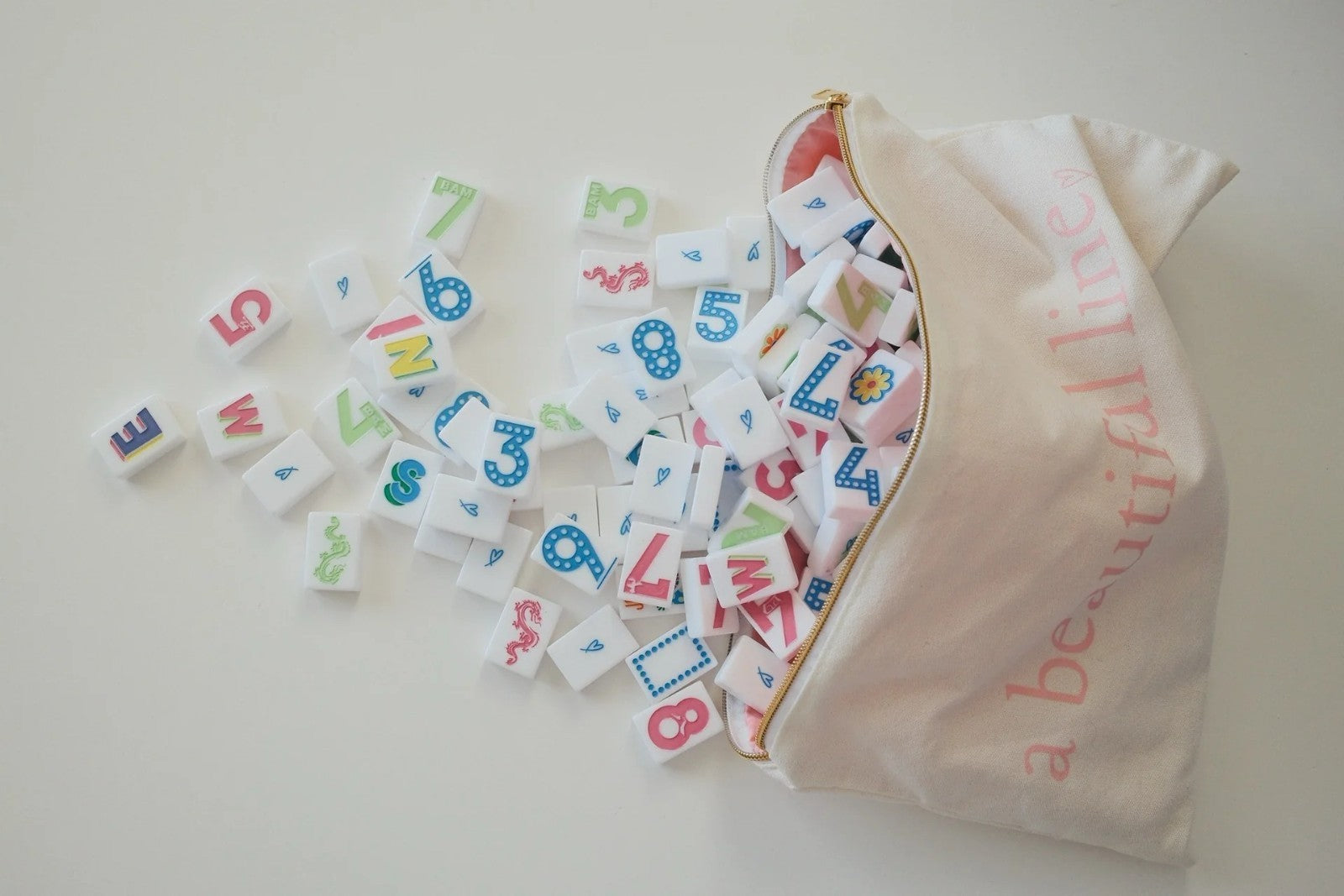 Celebration Line Mahjong Set 160Tiles Free Shipping (Tiles only)