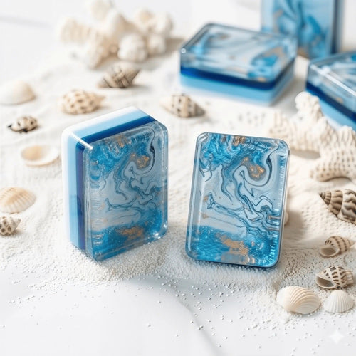 American mahjong 160 Tiles Engraved Ocean Theme 1.26*0.9*063 inches