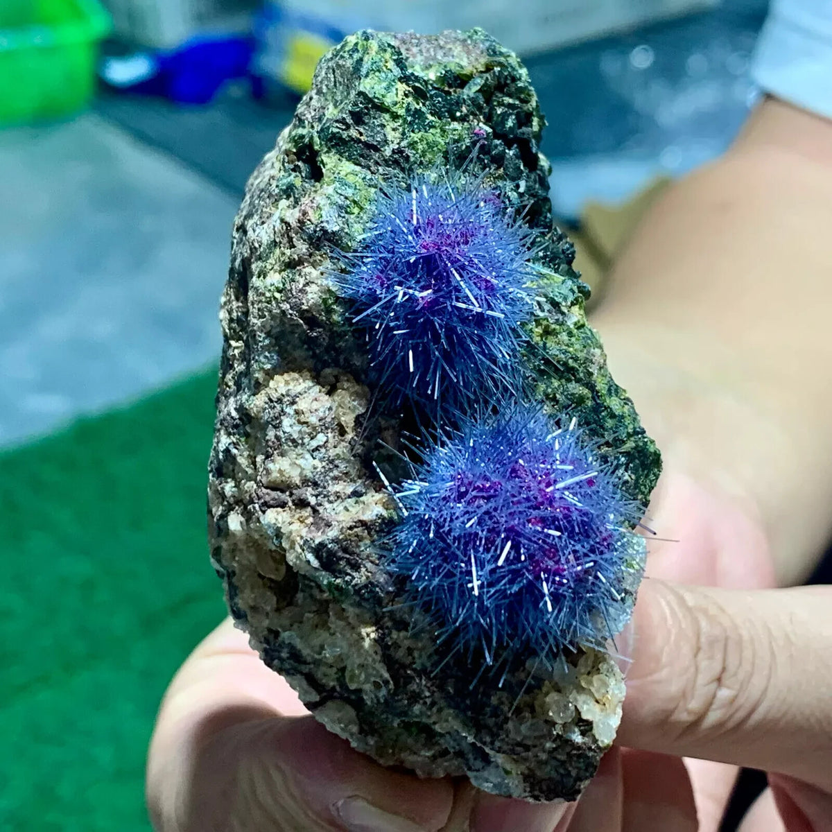 50-80G Dandelion Zeolite Quartz Crystal Cluster Mineral Rock Specimen COllection
