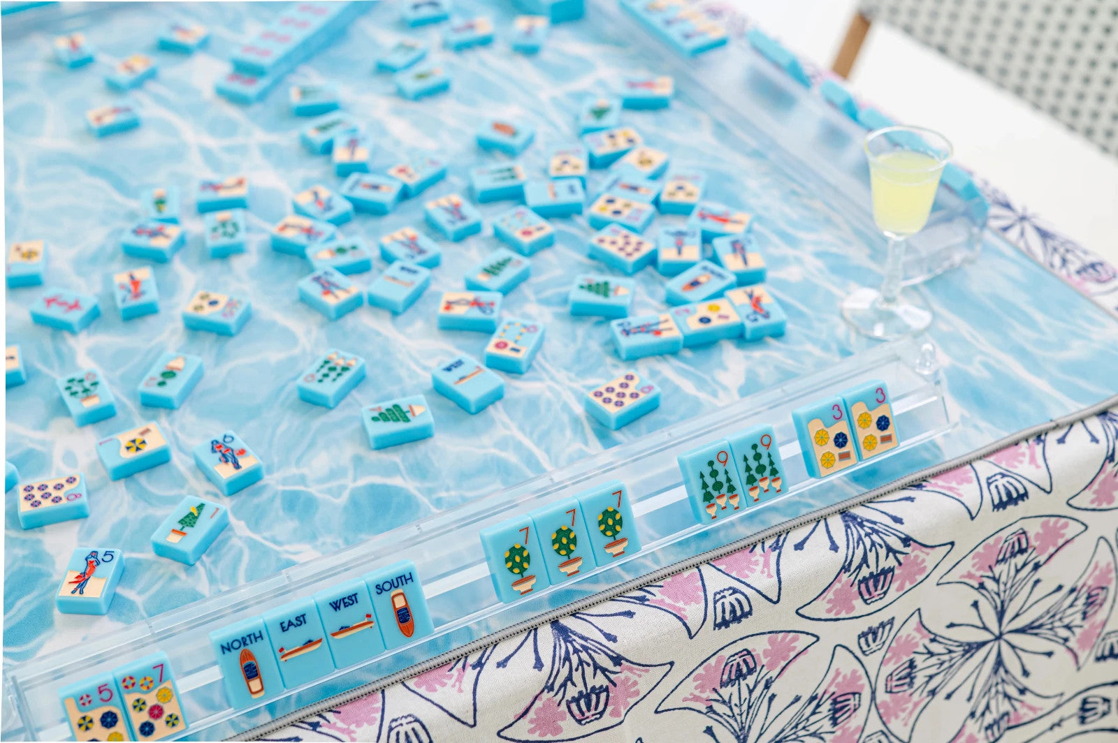 Premium American Mahjong Set 160pcs - Summer Vacation Free delivery