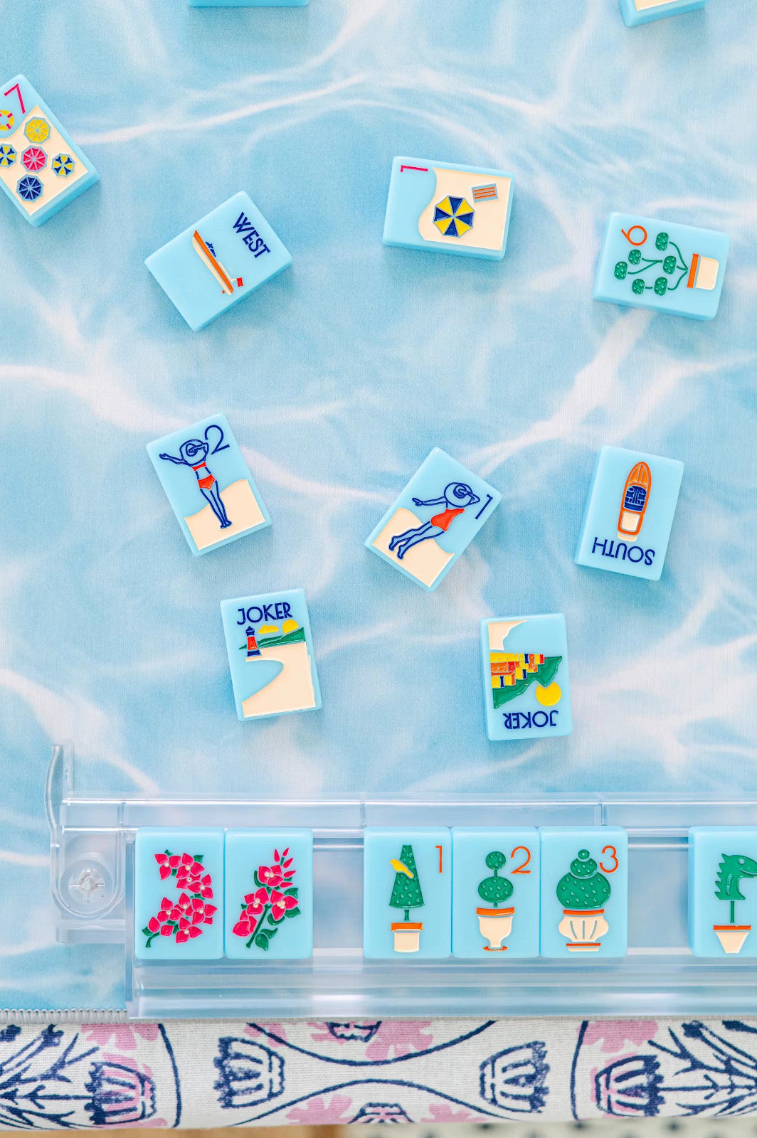 Premium American Mahjong Set 160pcs - Summer Vacation Free delivery